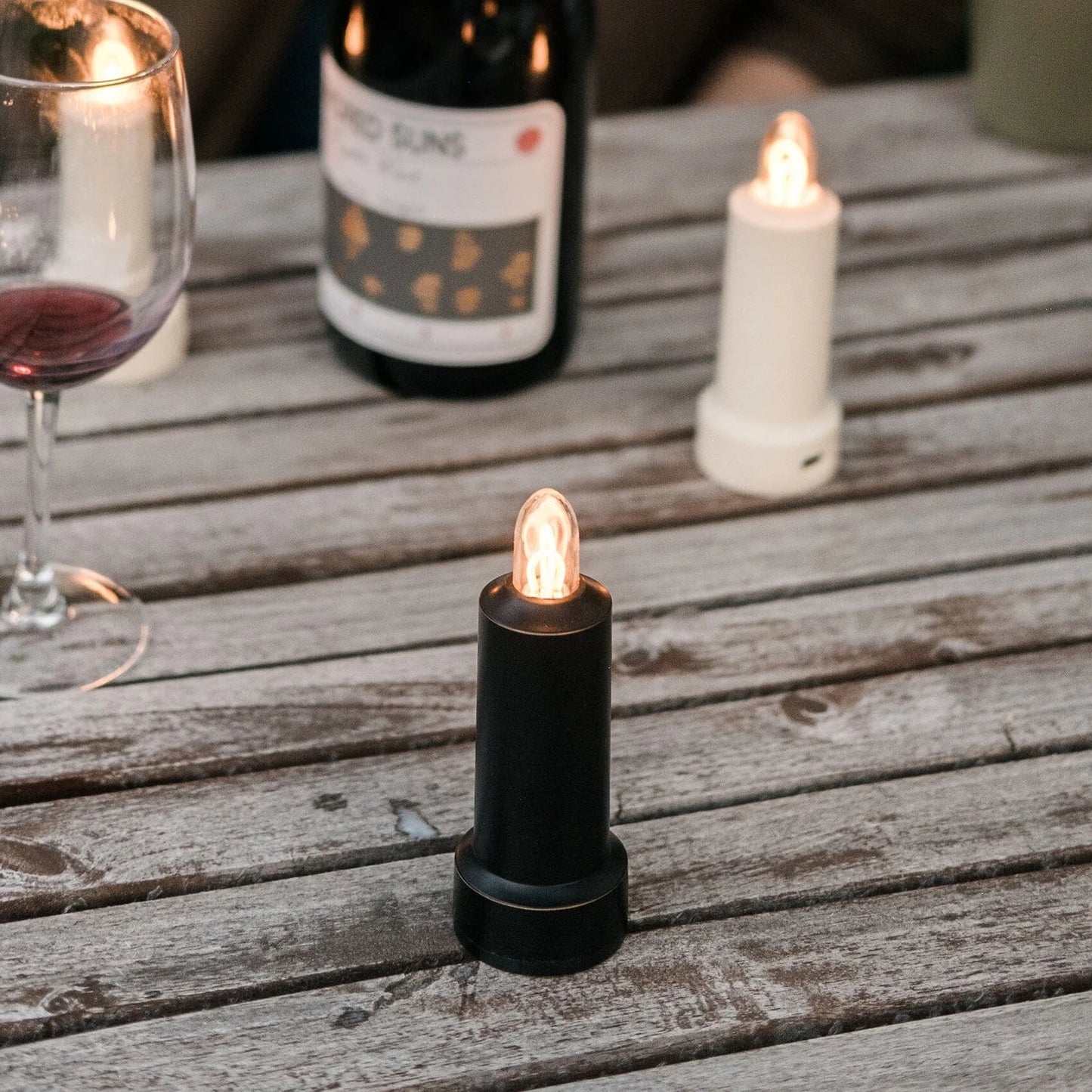 Barebones Flameless Candle- Antique Bronze