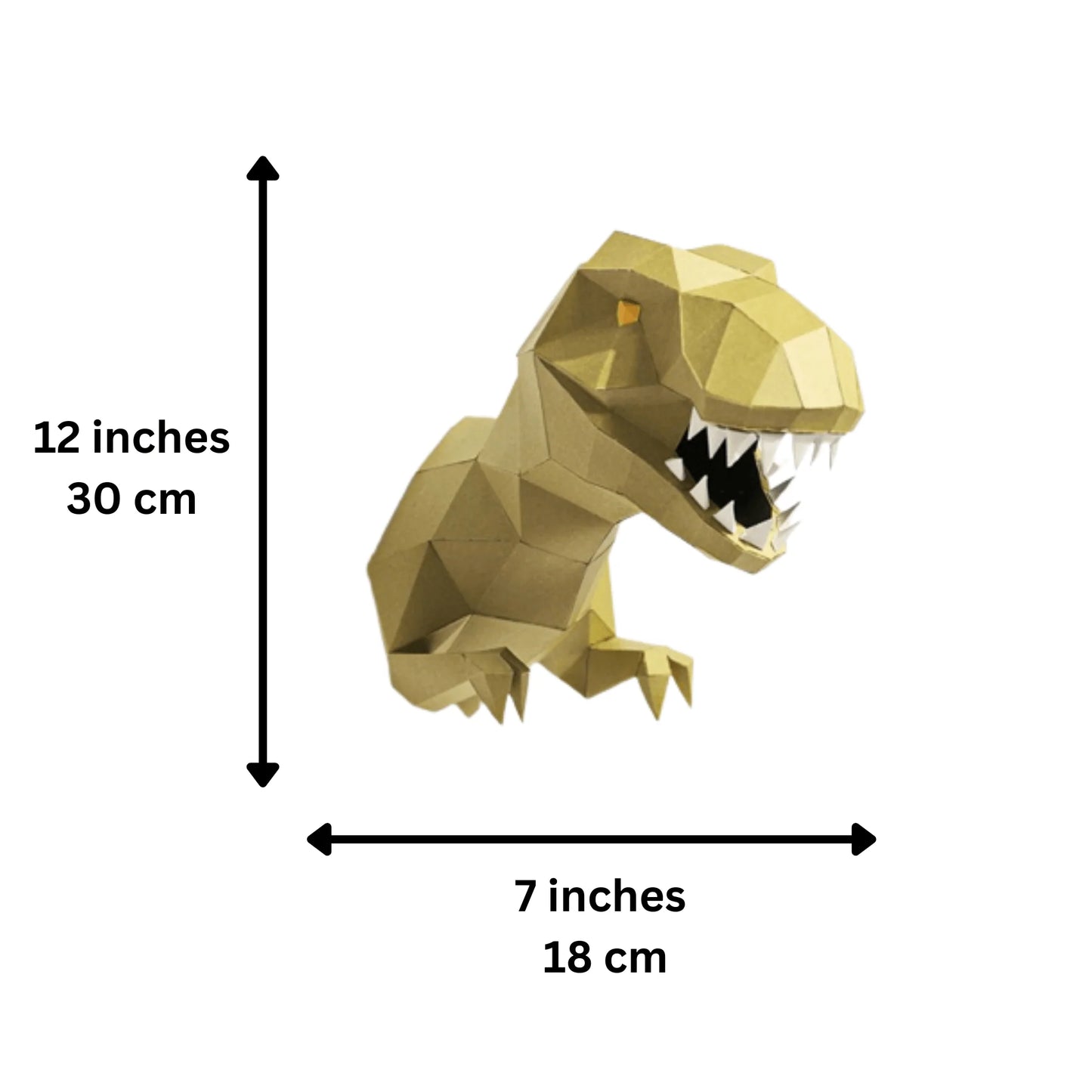 T-Rex - Wall Art - Green