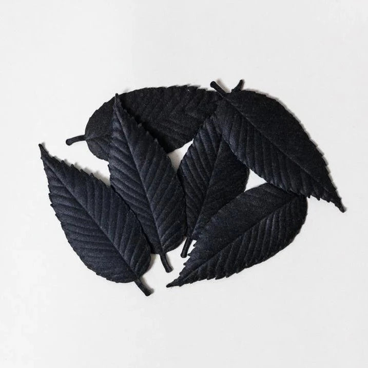 HA KO Paper Incense Set of 6 - Black (Focus)