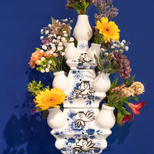 Stapelgekte Loes van Delft blue bottom