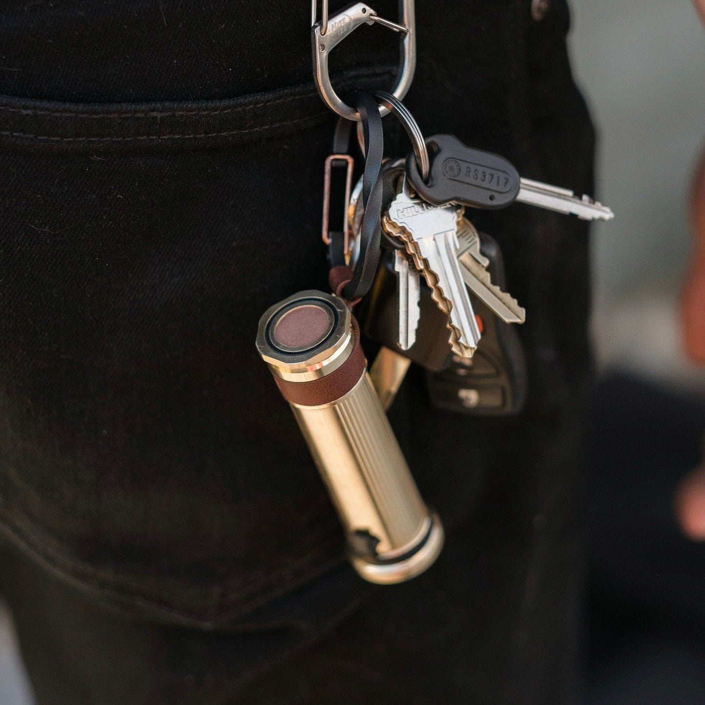 Barebones Mini Flashlight - Brass