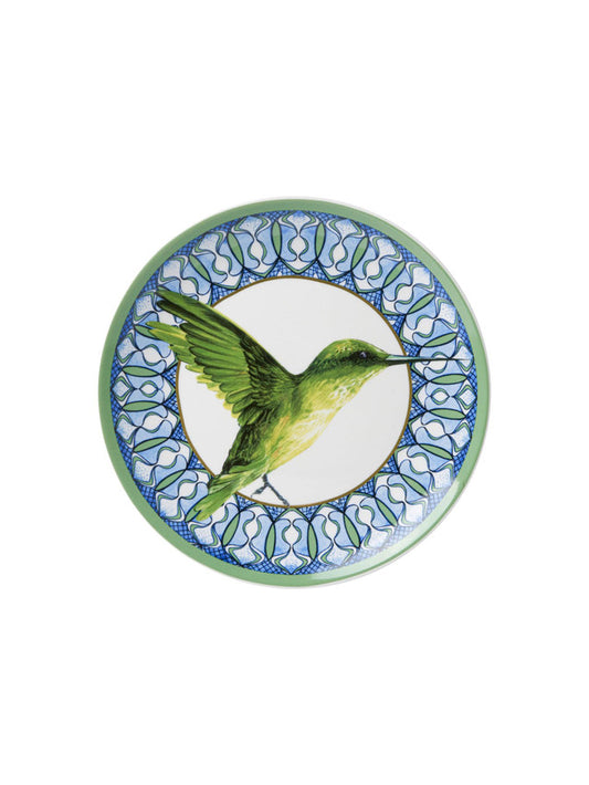 Wall plate Mandala Hummingbird