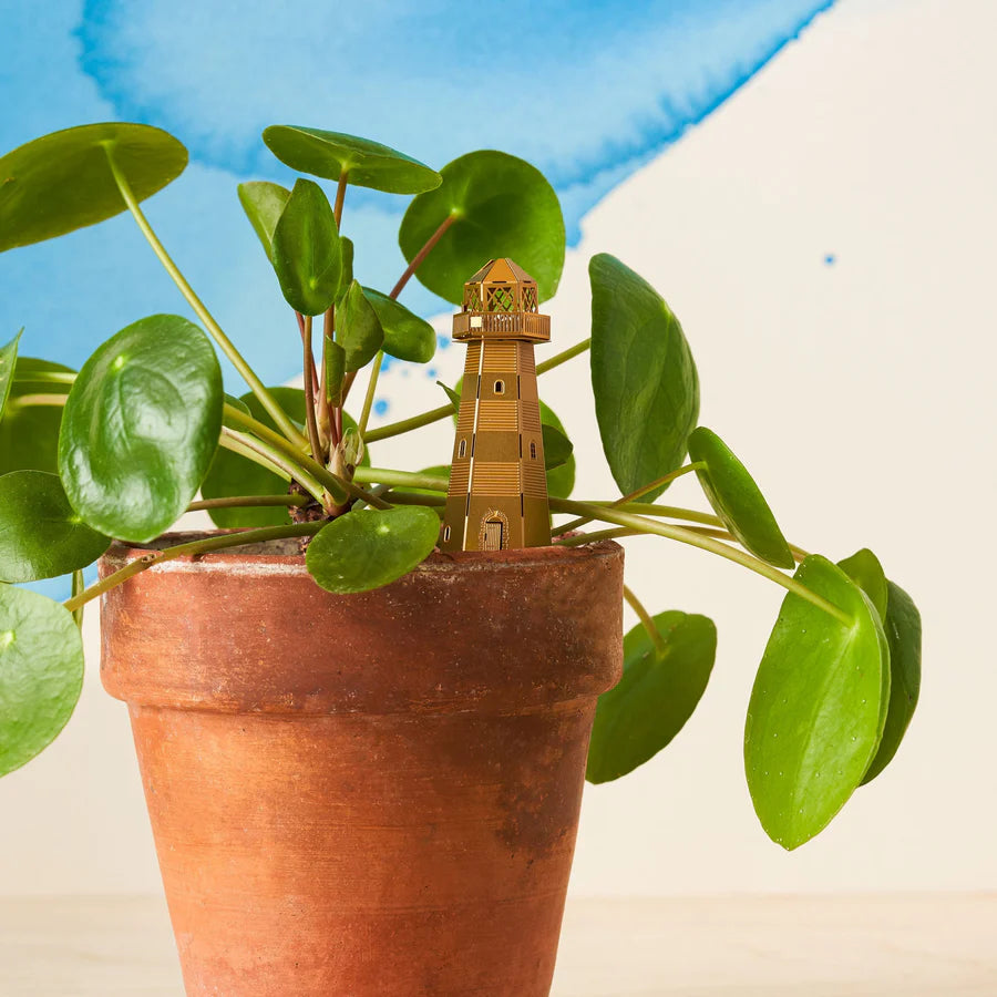 Mini Model Lighthouse - Plant Decor