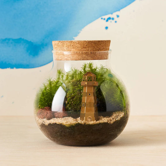 Mini Model Lighthouse - Plant Decor