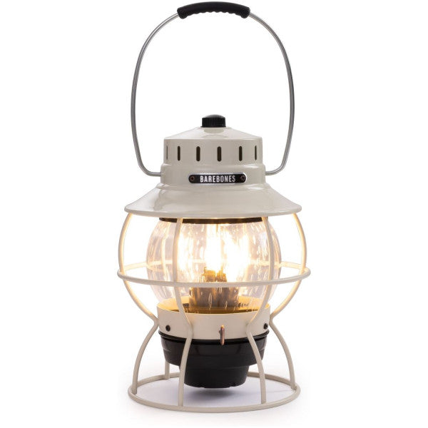 Railroad Lantern - Vintage White