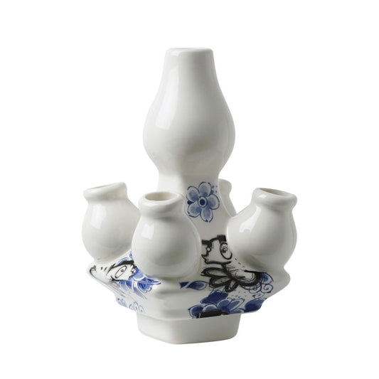 Stapelgekte Loes van Delft blue top