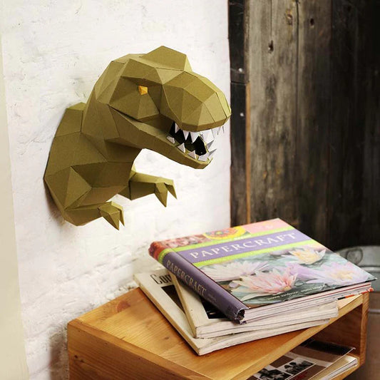 T-Rex - Wall Art - Green