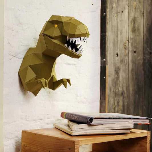 T-Rex - Wall Art - Green