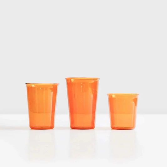 KINTO | CAST ICED TEA GLASS | AMBER