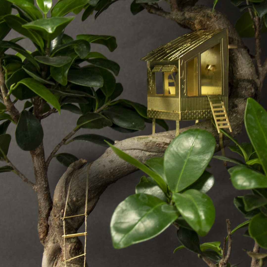 Tiny Tree House for your Plants